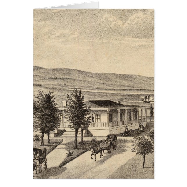 Dixon-bosättning Hälsningskort (Framsidan)