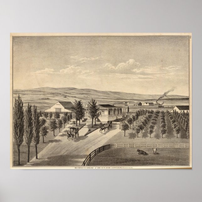 Dixon-bosättning Poster (Framsidan)