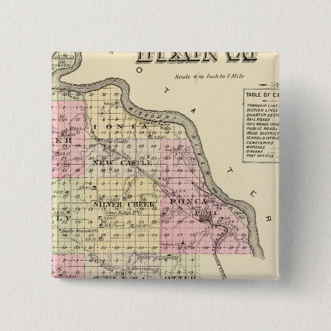 Dixon County, Nebraska Knapp (Framsida)