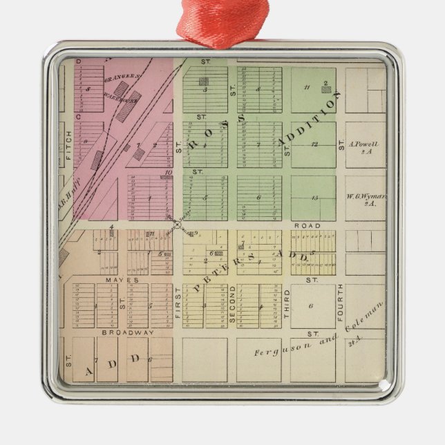 Dixon Julgransprydnad Metall (Framsidan)