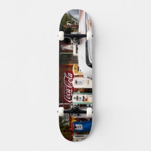 Dixon, New Mexico, USA. Veteranbil Skateboard Bräda 20,5 Cm