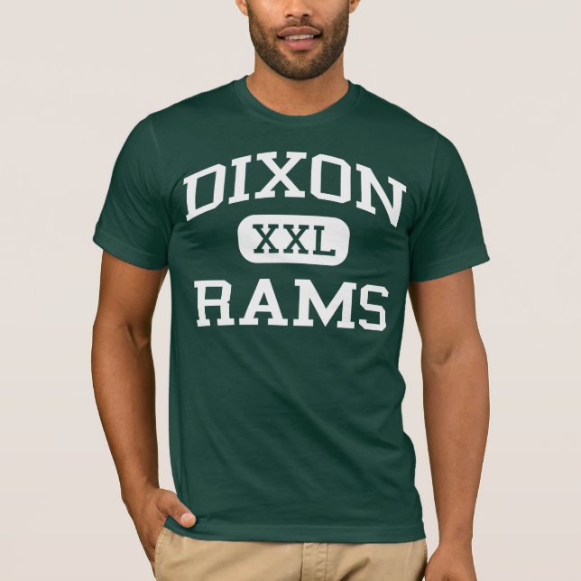 Dixon - rammar - högstadium - Dixon Kalifornien T-shirt (Framsida)