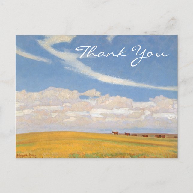 Dixons Prairie After Storm Vykort (Framsida)