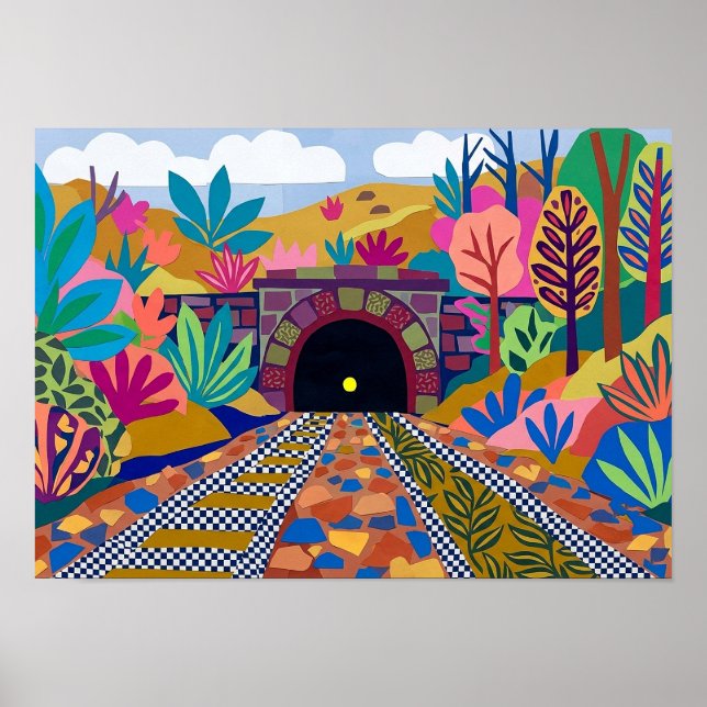 Dixy Tunnel, Sowerby Bridge Poster (Framsidan)
