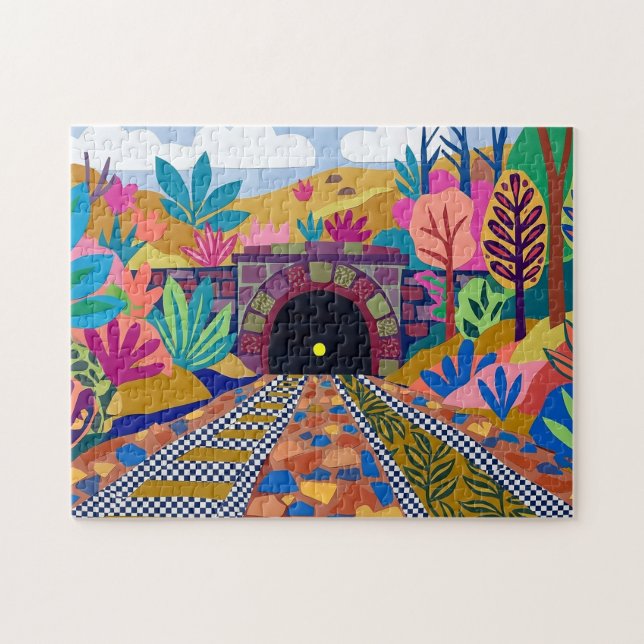 Dixy Tunnel, Sowerby Bridge Pussel (Horisontell)