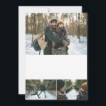 DIY 5x7 3-mall för fotokollage Spara Datumet<br><div class="desc">Modern 3-fotosamlingsmall.</div>