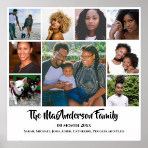 DIY 9-anpassningsbar   Mina vänner Poster