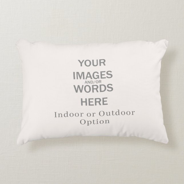 DIY - Alternativ för 12 x 16-stift inomhus/utomhus Prydnadskudde (Framsidan)