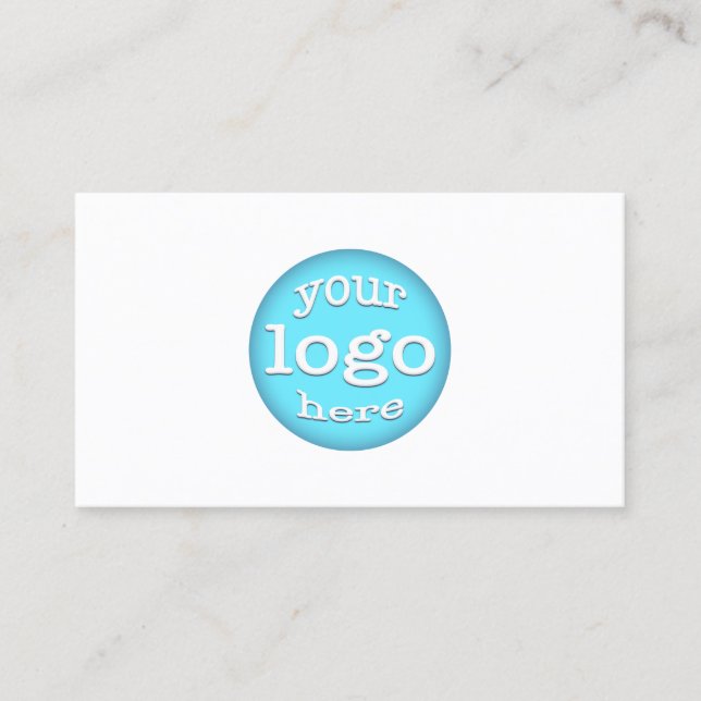 DIY Anpassningsbar Company Logotyp Modern Professi Visitkort (Framsida)