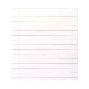 DIY ANPASSNINGSBAR NOTEBOOK PAPPRARE BLOCK, FÄRG  ANTECKNINGSBLOCK