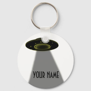 DIY ANPASSNINGSBAR UFO, SKRIVA DITT NAMN NYCKELRING