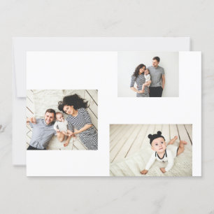 DIY Blank 3-foto 5x7-fotokollationsmall Julkort