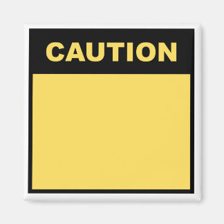 DIY Caution - Magnet ver.2