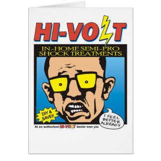 DIY-chockbehandlingar Hälsningskort