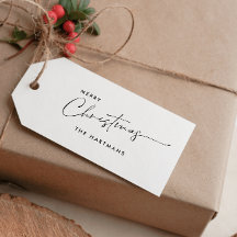 DIY CLASSIC FAMILY NAMN CALLIGRAPHY CHRISTMAS