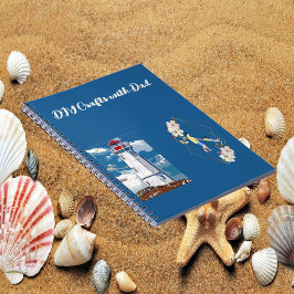 DIY Crafts with Pappa, DDotter Bonding Lighthouse Anteckningsbok