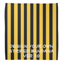 DIY Design din egen STRIPED Bandana V030A