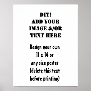 DIY-design din egna affisch