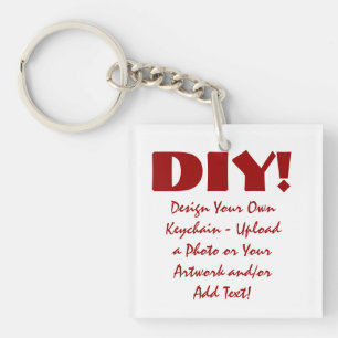 DIY-design din egna beställnings- nyckelring