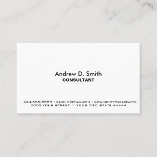 DIY, Design & print Anpassningsbar Business Card O Visitkort