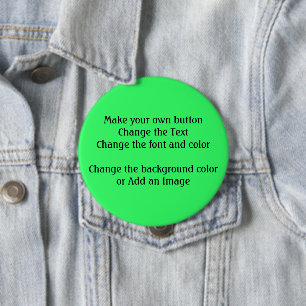DIY-designen och gör ditt eget att knäppas emblem Knapp