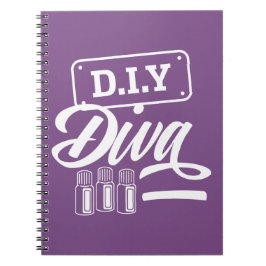 DIY-Diva Anteckningsbok Med Spiral