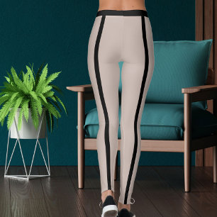 DIY-djur Kattägare Kattmamma Klassiska Svarta Ränd Leggings