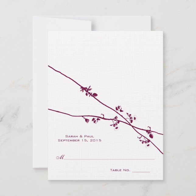 DIY Du poängsätter och viker tältets platskort för Inbjudningar (Framsida)