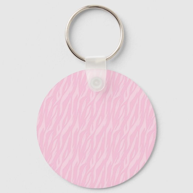 DIY, du utformar den så att din egen Rosa Zebra-gå Nyckelring (Framsida)