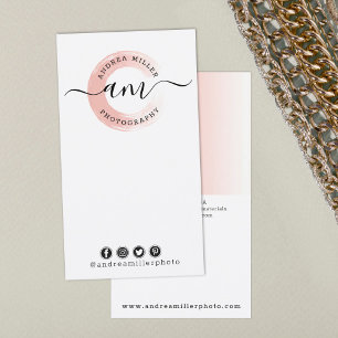 DIY Earring Jewelry Bow Card Ro Guld Swash Logotyp Visitkort