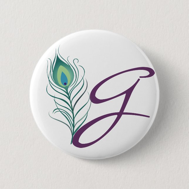 DIY Elegant Peacock Feather Knapp (Framsida)