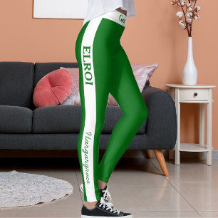 DIY Elegant Tro Faith Base Bibelvers på Klassisk G Leggings