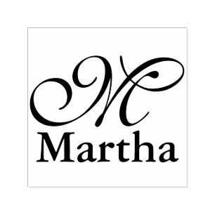 DIY - Enkelt Monogram/Namn Självfärgande Stämpel