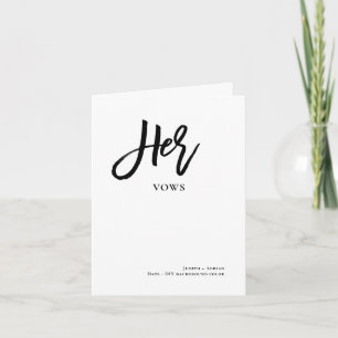 DIY Färg Chic Penselskript för hennes visitkort Kort
