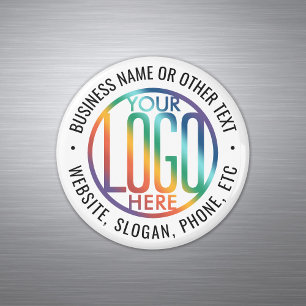 DIY FÄRG Din säljfrämjande runda för Logotyp för Magnet