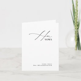 DIY Färg Elegant Luxe Calligraphy her Vuxcard Kort