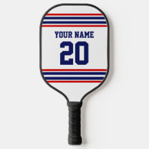 DIY Färg Team Jersey Rand Blue Red White SV