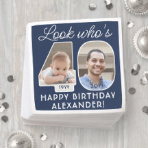 DIY Färg ・ Titta vem som är 40 Födelsedagsfester 2