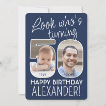 DIY Färg ・ Titta vem som är 50 Födelsedagsfester 2