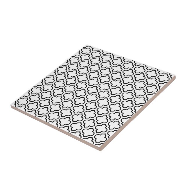 DIY-färger Morockansk Quatrefoil-mönster #5DS Kakelplatta (Sidan)