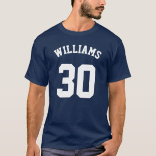 DIY font+färg, Favorite Team Member+Number T-shirt