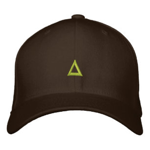 DIY Greek alphas/Fratairy/wool cap Broderad Keps