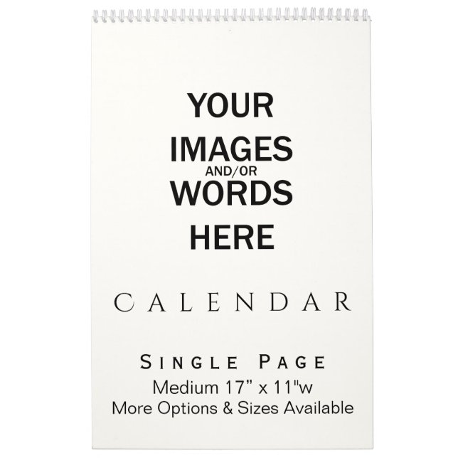 DIY - Kalendermedium Kalender (Omslag)