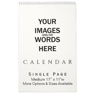 DIY - Kalendermedium Kalender