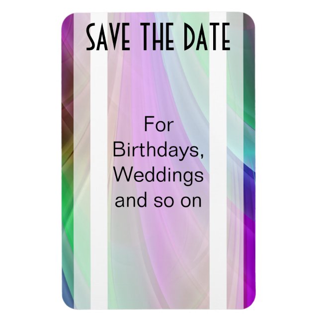 DIY - Lägg till texten med en icke permanent penna Magnet (Vertikal)