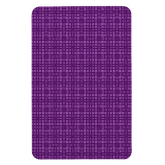 DIY Lila Square Mönster designar ditt eget Zazzle Magnet