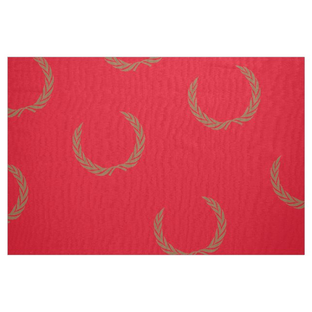 DIY Lorbeerkranz – Laurel wreath Kranz Ährenkranz Tyg (Fat Quarter)