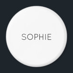 DIY Magnet | Anpassningsbar, Färg, Namn, Monogram<br><div class="desc">Är du en akustisk? Nu kan du göra din egen personlig magnet med våra enkla användor av DIY-mallar. Lägg till en namn. Initialer. Ett monogram. Ett foto. En logotyp eller annan bild. Välj din egen bakgrund färg också. Varsågod,  var kreativ och bara DIY!</div>