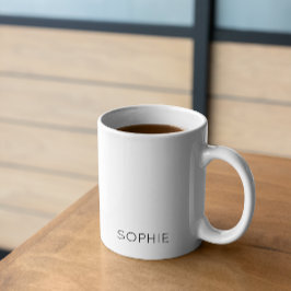 DIY Mugg | Anpassad Färg, Text, Namn, Monogram