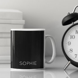 DIY MUGG | Anpassningsbar Färg, Text, Namn, Monogr